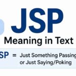 jsp-meaning-in-text