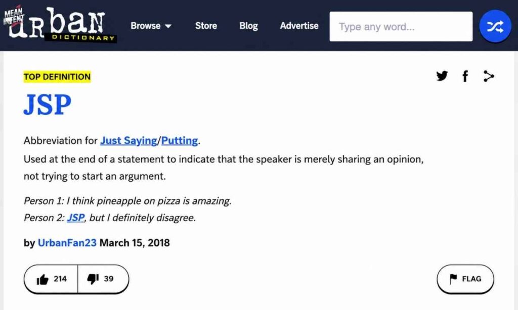 jsp-meaning-in-text-urban-dictionary