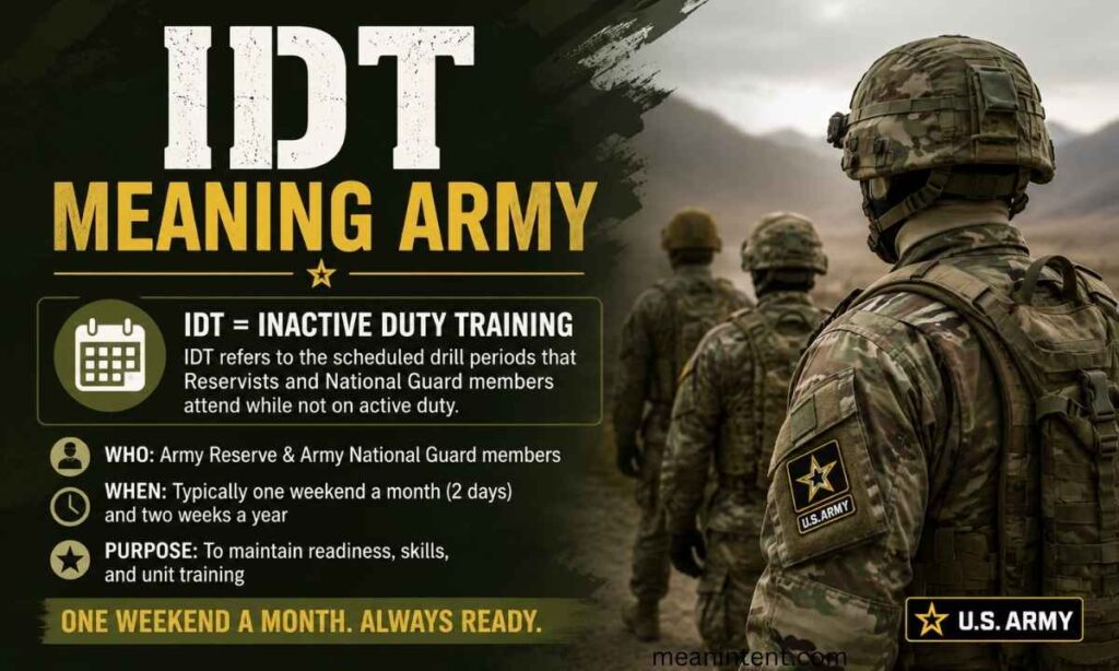 idt-meaning-army