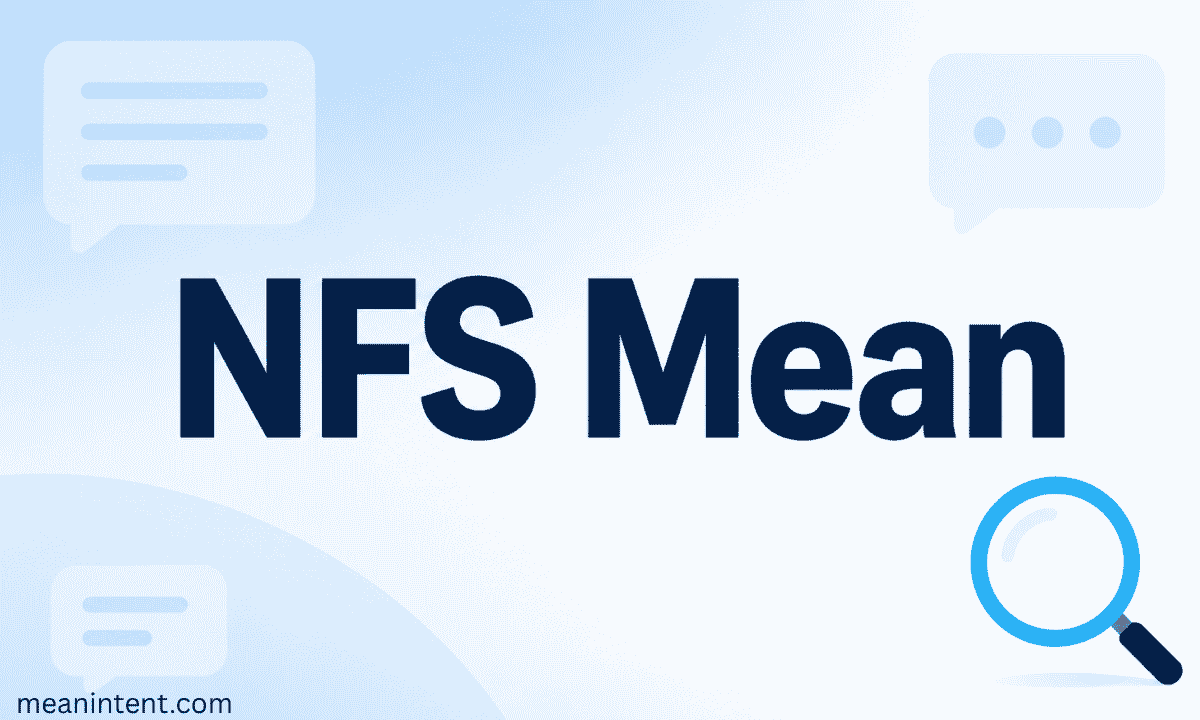 what-does-nfs-mean