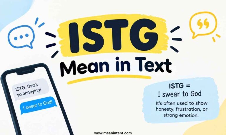 istg-mean-in-text